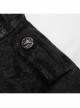 Five-Pointed Star Decoration Retro Punk Suede Male Short Plush coat