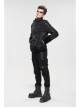 Five-Pointed Star Decoration Retro Punk Suede Male Short Plush coat