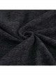 Black Gothic Vintage Button Decoration Removable Fur Collar Male Coat