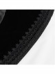 Black Bright Pattern Printed Decoration Gothic Male Tailcoat