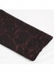 Bright Pattern Printed Decoration Gothic Wine Red Male Tailcoat