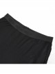 White Printed Decoration Black Tie-Rope Gothic Elasticity Leggings