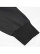 Fine Twill Two-Wear Metal Buckle Chain Decoration Black Punk Male Pants