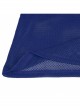 Gothic Elasticity Perspective Rhombus Net Yarn Male Blue Sleeveless T-shirt