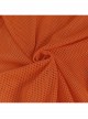 Orange Elasticity High neck Long Sleeve Gothic Mesh T-shirt