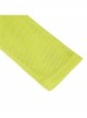 Yellow Elasticity High neck Long Sleeve Gothic Mesh T-shirt