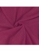 Rose Red Elasticity High neck Long Sleeve Gothic Mesh T-shirt