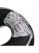 Gothic Black Skeleton Printed Decoration Memory Foam U-Shaped Pillow