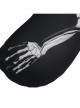 Gothic Black Skeleton Printed Decoration Memory Foam U-Shaped Pillow
