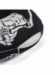 Gothic Black Skeleton Printed Decoration Memory Foam U-Shaped Pillow