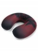 Gothic Red Devil Horns Printed Decoration Memory Foam U-Shaped Pillow