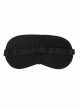 Gothic High Elastic Knitted Fabric Spider Web Print Black Eye Mask