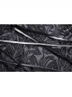 Gothic Lace Decoration Strap Design Luxe Embroiders Black Lady Underbust Corset