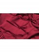 Gothic Lady Off Shoulder Pleated Lace Design Velvet Red Party Dress