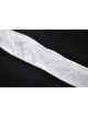 Black Lolita White Lace Big Bow Collar Short Sleeve Dress