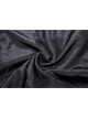 Black Gothic Vintage Elastic Waist Design Multi-Frills Chiffon Long Skirt