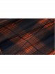 Punk Lace Mesh Stitching Plaid Metal Buckle Decoration High Waist Black And Red Short Skirt
