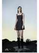 Revelation Series Shallow Breast Cup Design Non-Stretch Twill Woven Fabric Collect Waist A-Shape  Fitting Slip Dress