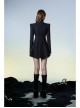Future Gothic Series Buttonhole With Diamond Imitation Mink Velvet Ribbon Decoration Chinese Style New Cheongsam Dress