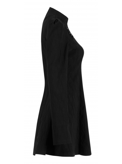 Future Gothic Series Buttonhole With Diamond Imitation Mink Velvet Ribbon Decoration Chinese Style New Cheongsam Dress