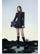 Future Gothic Series Buttonhole With Diamond Imitation Mink Velvet Ribbon Decoration Chinese Style New Cheongsam Dress