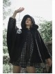 Small V-neck Tie Design Checked Woolen Cloth And Velvet Stitching Bow Collect Waist Dress