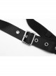 Black Bat Fairy Series Polyester Webbing Elastic Adjustment Buckle Bat Leg Clip