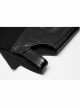 Patent Leather Fabric Metal Zipper Decoration Hollow Design Half-Breast Cup Hollow Sling