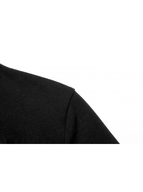 Lightweight Waste Soil Series Brushed Cotton Fabric Metal Chain Decoration Basic Bottoming T-Shirt With Removable Chain