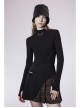 Lightweight Waste Soil Series Brushed Cotton Fabric Metal Chain Decoration Basic Bottoming T-Shirt With Removable Chain