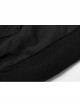 Pure Cotton Threaded Elastic Hem Witch Hat Gothic Letter Printing Sweater