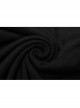 Punk Black High Collar Pointed Hem Cut-Out Fit T-Shirt