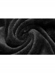 Punk Cloak Design Irregular Hem Silver Meniscus Embroidery Dark Velvet Embroidered Cloak Jacket
