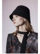Lightweight Waste Series Printed Woven Fabric Small Shoulder Pad Design V-Neck Shirt