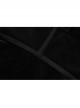 Punk Plush Fabric Wizard Hat Metal Zipper Decoration Collect Waist Knit Long Coat