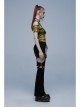 Punk Stretch Weaved Fabric Irregular Hollow Stitching And Detachable Design Stylish Long Pants
