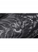 Goth SkinnySkull Print Fabric Decoration Skeleton Black Print Leggings