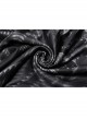 Goth SkinnySkull Print Fabric Decoration Skeleton Black Print Leggings