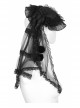 Punk Gorgeous Lace Mesh Folds Frilled Hat Lolita Bear Hat