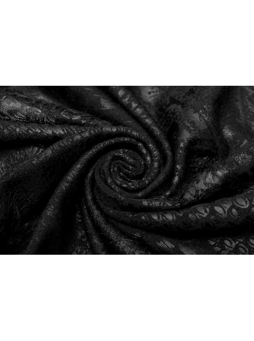 Gothic Off-Shoulder Design Python Pattern Hardware Decoration Sexy Split Dress