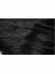 Black Punk Artificial Wool Rubber Cross Webbing Band Decoration Leg Warmer