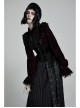 Gothic Gorgeous Retro Lace Vintage Black Carved Sewing Button Corset