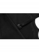 Gothic Knitted Fabric Bat Embroidery Print Decoration Camisoles