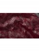 Red Gothic Special Hot Rubber Sleeved Metal Buckle Decoration Windbreaker