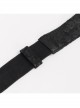 Punk Cross Leather Straps On Chest Design Metal Five-Pointed Star Decoration Female Long Cape With Hood