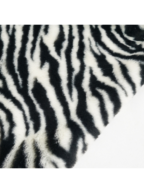 Punk Black And White Stripe Design Shiny Belt With D-Shaped Buckle Decoration Padded Jacket