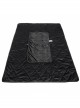 Gothic Pattern Printed Velvet Fabric Expandable With Metal Zipper Pillow