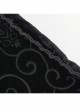 Gothic Plush Fabric Skeleton Printing Coffin Three-Dimensional Bead Decoration Pillow