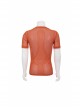 Gothic Diamond-Shaped Net Hyperelastic Basic Style Short Sleeve Crew Neck Men T-Shirt