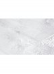 Gothic Embroidery Floral Pattern Decoration Female White Romantic Veil